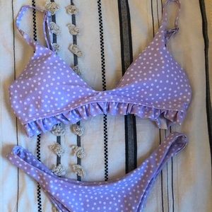 Polka dot bikini